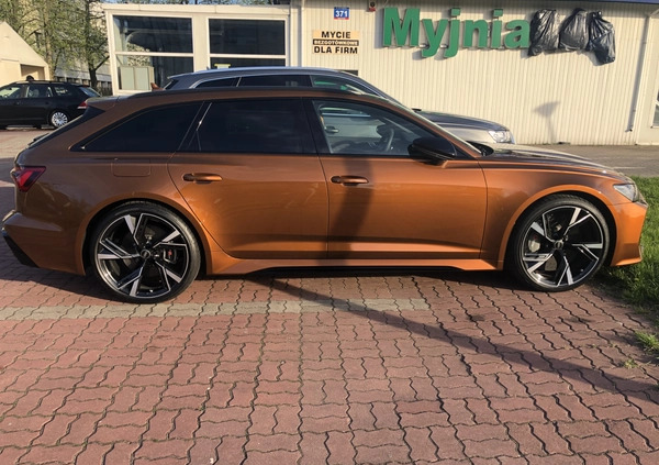 Audi RS6 cena 425000 przebieg: 133000, rok produkcji 2021 z Warszawa małe 232